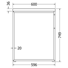 Podnože ke kancelářskému stolu B120- černá 1 set= 2 kusy - 95590_04.jpg