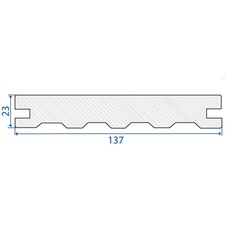 Terafest Prkno 137 Classic SMOOTH Palisander PLUS 22x137x4000mm - 04134_01.jpg