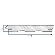 Terafest Prkno 140 Infinit RUSTIC Teak PLUS 22x140x4000mm - 08211_01.jpg