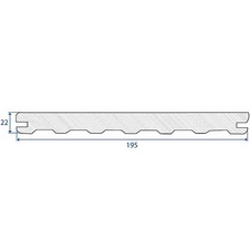 Terafest Prkno 195 Max GROOVE Teak 23x195x4000mm - 04139_01.jpg