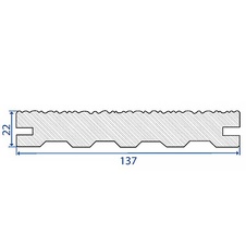 Terafest Prkno 137 Classic FOREST Palisander PLUS 22x137x4000mm - 30488_01.jpg