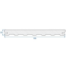 Terafest Prkno 195 Max RUSTIC Inox 22x195x4000mm - 31576_01.jpg